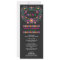 Mexican Floral Pattern Wedding Fiesta Menu Card