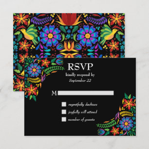 Mexican Flowers RSVP