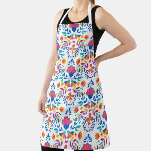 Mexican Folk Art Pattern Apron