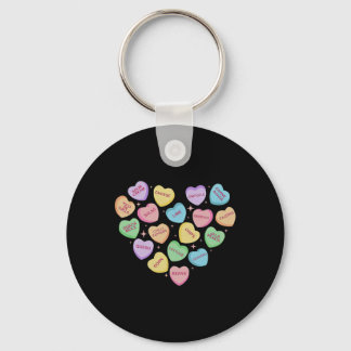 Mexican Food Heart Conversation Nachos Tacos Valen Keychain