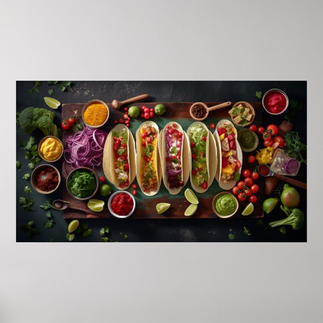 Mexican Food Poster (Front)