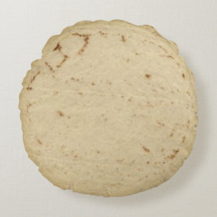 Mexican Food Tortilla Round Pillow