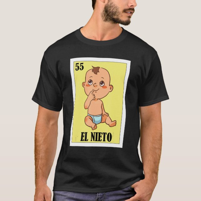   Mexican for Grandsons   El Nieto T-Shirt (Front)