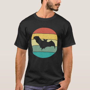 Mexican Free Tailed Bat Retro Vintage T-Shirt