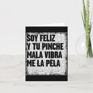 Mexican Funny Camisas Con Mensajes Motivacionales  Card