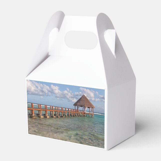 Mexican gazebo favor box (Back Side)
