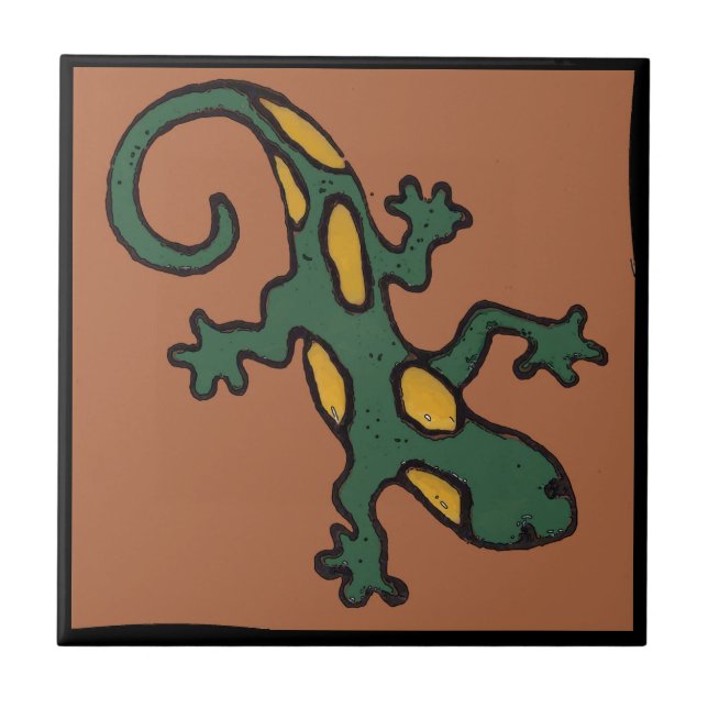 Mexican Gecko Tile (Front)