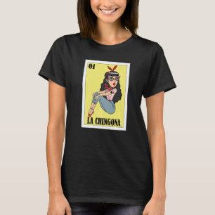Mexican Glasses Lottery  Mexican Lottery La Chingo T-Shirt
