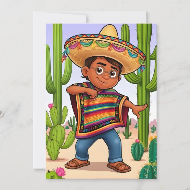 Mexican Gnomes Postcard Set (Front)