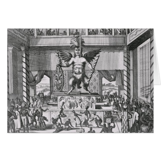 Mexican God Huitzilopochtli (Front Horizontal)