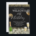 Mexican Gold Money Party 21st Birthday Invitation<br><div class="desc">Mexican Gold Money Party 21st Birthday Invitation</div>
