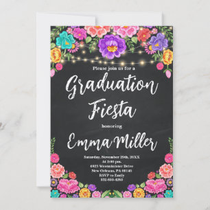 Mexican Graduation Fiesta Invitation