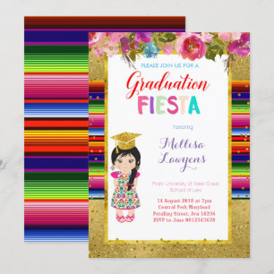 Mexican Graduation Party Fiesta Invitation