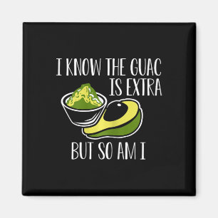 Mexican Guacamole Avocado Cinco De Mayo Magnet