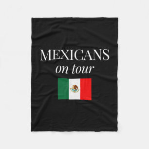 Mexican heritage family reunions travelling group fleece blanket