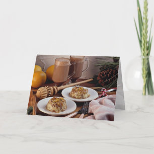 Mexican holiday desserts card
