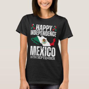 Mexican Independence Day Est 16th September Mexico T-Shirt