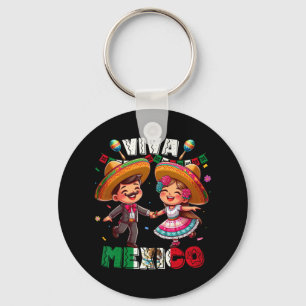 Mexican Independence Day Viva Mexico S Boys Girls  Keychain