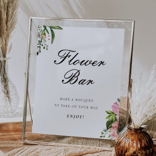 Mexican Margarita Flower Bar Bridal Shower Sign