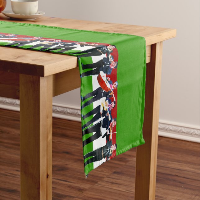 Mexican Mariachi Band Short Table Runner (In Situ)