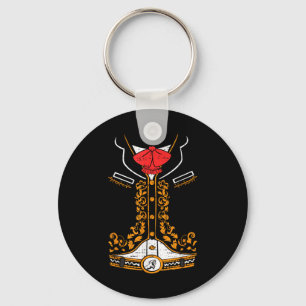 Mexican Mariachi Cinco De Mayo Costume Charro Cele Keychain