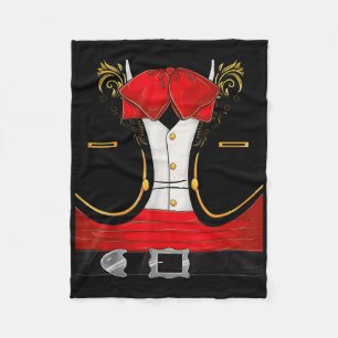 Mexican Mariachi Halloween Costume Charro Cinco De Fleece Blanket