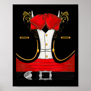 Mexican Mariachi Halloween Costume Charro Cinco De Poster