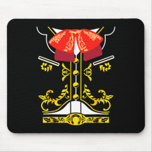 Mexican Mariachi Tee Charro Cinco De Mayo Hallowee Mouse Pad