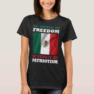 Mexican Mexico Flag Chicano Latino Mexico Fans Me T-Shirt