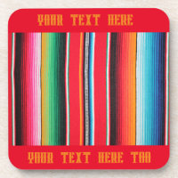 Mexican mexico poncho custom text