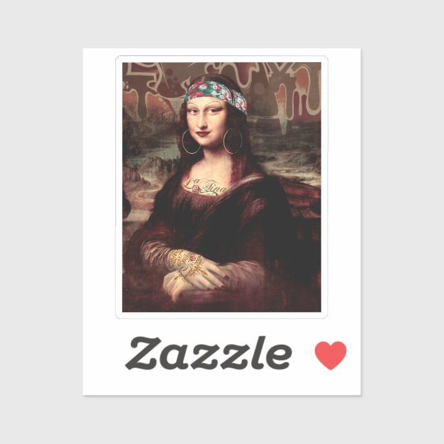 Mexican Mona Lisa Chicana Chola (Sheet)