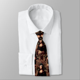 Mexican Mona Lisa Chicana Chola Tie