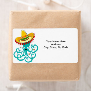 Mexican Octopus  Labels