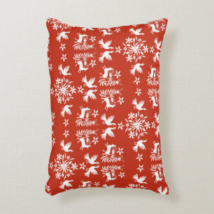 Mexican Otomi Home Decor Accent Pillow