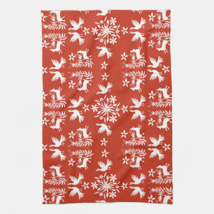 Mexican Otomi Home Decor Kitchen Towel