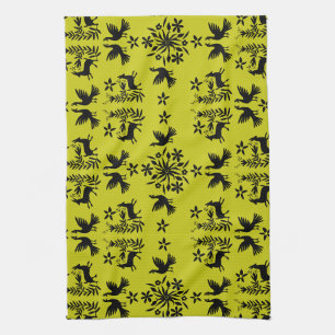Mexican Otomi Home Decor Kitchen Towel