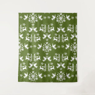 Mexican Otomi Home Decor Tapestry