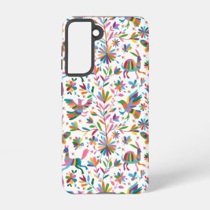 Mexican Otomi Style Bright Pattern Samsung Galaxy Case