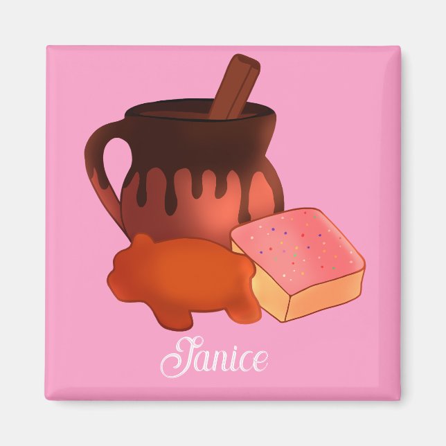 Mexican Panaderia Pan Dulce Magnet (Front)