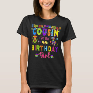 Mexican Party Avocato Birthday Girl Outfit 22 T-Shirt