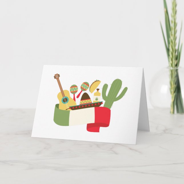 Mexican Party Card (Front)