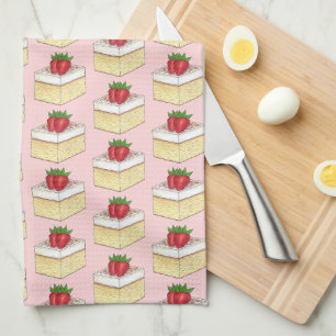 Mexican Pastel de Tres Leches Cake Baking Dessert Kitchen Towel