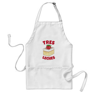 Mexican Pastel de Tres Leches Cake Baking Dessert Standard Apron