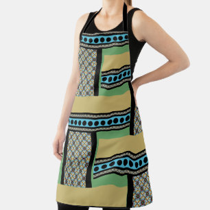 Mexican Patchwork Style 1 Apron