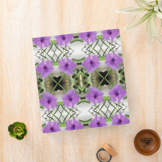 Mexican Petunias and Latticework Binder