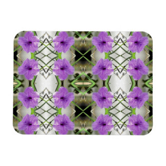 Mexican Petunias and Latticework Magnet
