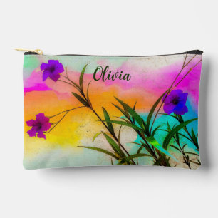 Mexican Petunias Love Colour Print Cut Sew Bag