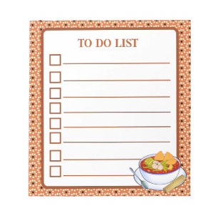 Mexican Pozole Rojo De Pollo Notepad