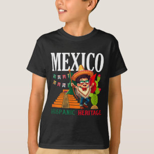 Mexican pride flag mexico roots heritage mexico T-Shirt