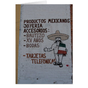 Mexican Products Sign in Washington, Iowa